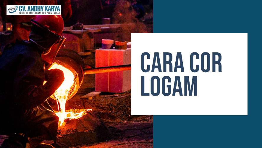 Cara Cor Logam