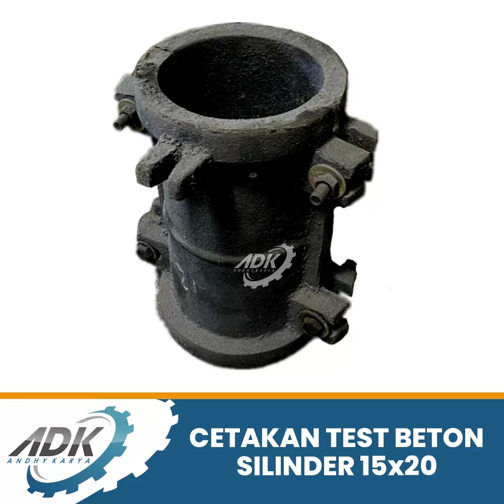 Cetakan Test Beton Silinder 15x20