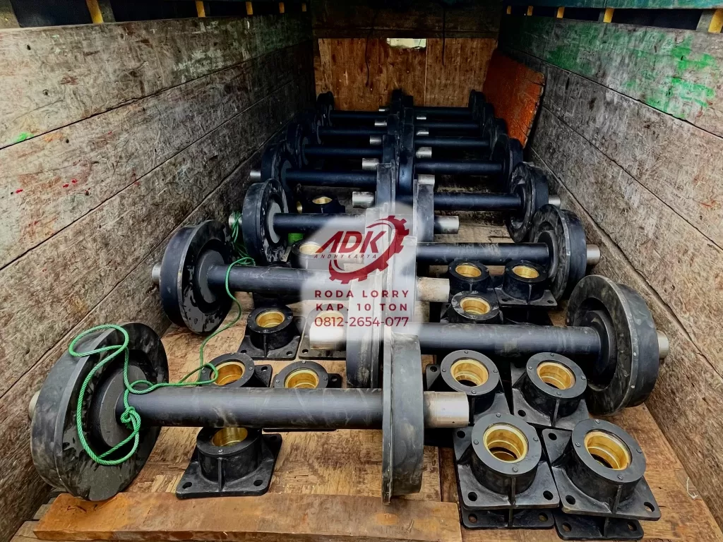 Roda Lori Kap 10 Ton Proyek Pengadaan Roda Lori PKS Kalimantan