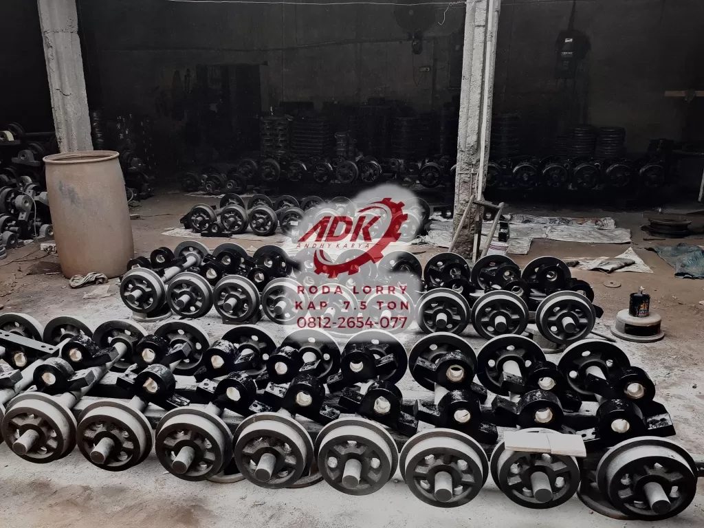 Proyek pengadaan 440 set Roda Lori Batu Bara Kap. 2,5 Ton tahun 2017