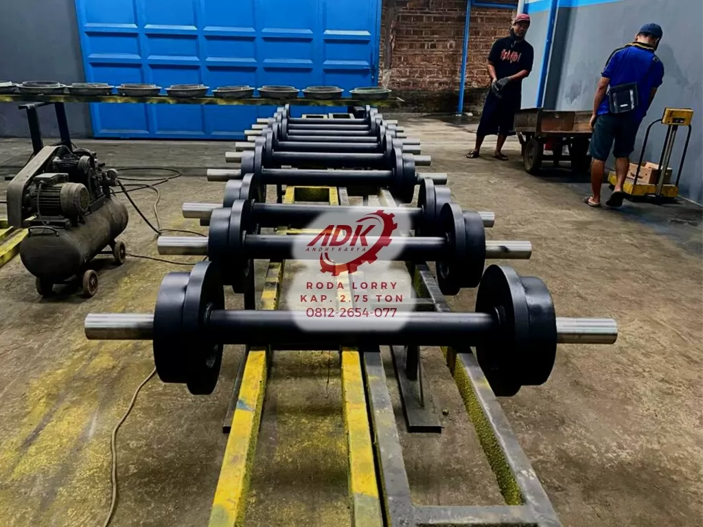 Roda lori kap. 2,75 ton Proyek Pengadaan Roda Lori PTPN XIV PKS Berau Sulawesi Selatan