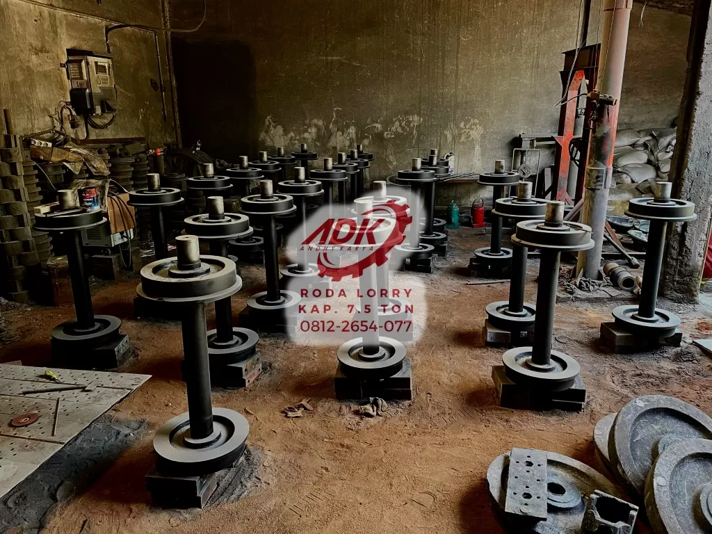 Roda lori kap. 2,75 ton Proyek Pengadaan Roda Lori PTPN XIV PKS Berau Sulawesi Selatan